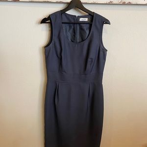 Lined gray Calvin Klein dress